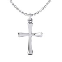 92.5 Sterling Silver Cross Pendant