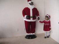 5 ft. SINGING DANCING AFRICAN AMERICAN SANTA CLAUS