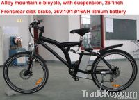 Electric bicycles, alloy, mountain (E-TDF038)