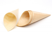 Disposable Wooden Cone