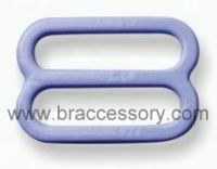 Nylon coated bra adjustable slide