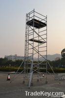 aluminum scaffolding tower