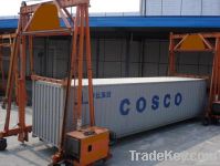 self-propelled mast mobile container crane