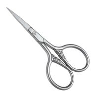 Professional Nose , Ear, Mostache Scissor Stainless Steel to Trim Nails Eyebrows Nose Hair Eyelashes Mustache Beard