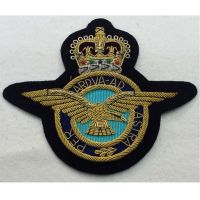 British RAF Royal air force regiment bullion wire blazer badge