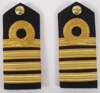 Royal navy lieutenant shoulder board/sub Lt commander epaulets general army shoulder rank