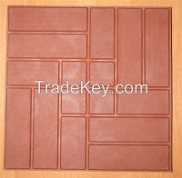 Plastic sand paver tile