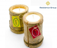 100% Natural Best Quality Bamboo Candles (Made With Soy Wax)