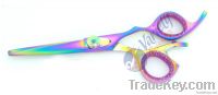 Titanium Barber Shears-Rainbow Scissor