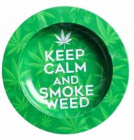 Customized Round Rolling Tray Metal Tinplate Smoking Accessories