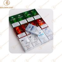 High Quality Multiple Styles Anti-Counterfeiting Shaped Rigid Paperboard Pack Paper Customized Tobacco Cardboard for Tobacco Packaging 