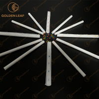 Fashion Non-Toxic Food Grade Dual Filter Rods Recessed Filter Rods Tobacco Packaging Materials