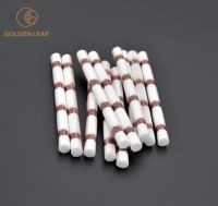 Food Grade Custom Size Food Grade Dual Carbon Filter Rods Carbon Filter Tips for Tobacco Packaging