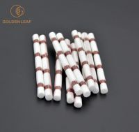 Food Grade Typical Flavors Dual Capsule Filter Rods For Tobacco Packaging