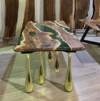 Epoxy Table Walnut Tree