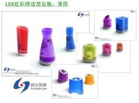 Chuangyuan garden-LED plastic plant pot, flower pots, vases, pen holder