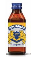 Commando Glass Bottle 150 ml.