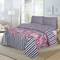 American Printed Bedsheet with Pillow Cases