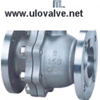 2 PC cast Body Trunnion Mounted ball valve