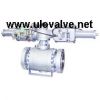 3 PC forged Body Trunnion Mounted ball valve