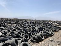 Used Tire Bales