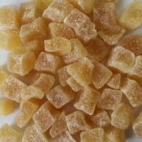 Crystallized (Sugared) Ginger Cube