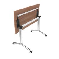 Modern office furniture training desk wood conference table foldable training folding table with wheels