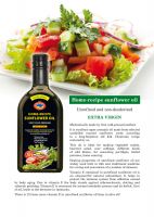 Home-recipe sunflower oil