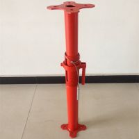 light weight Construction Adjustable Scaffold prop Painted acro jack scaffold shoring prop for building construction