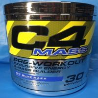 Cellucor C4 Mass Pre-workout Energy Mass Builder 30 srv Icy Blue Razz