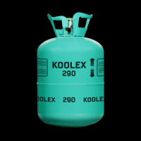 KOOLEX R290 Natural Refrigerant Gas 11.3/5.4Kg Steel cylinder