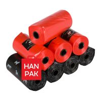 High quality 100% Virgin HDPE/LDPE/MDPE Garbage bags with factory price from HANPAK JSC