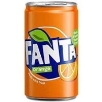 Fanta Orange Soft Drink 330ml Can