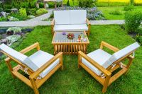 4-piece Garden Lounge Set (Ash or Oak)