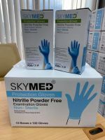 skymed non-sterile nitrile Examination gloves disposable medical gloves