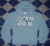 GIRLS L/S F/Z PRINTED SWEAT JACKET WITH HOOD