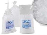 Leak proof drawstring ice cooler bag heavy duty poly packaging