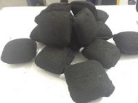 Grill Coconut shell charcoal in pillow shape