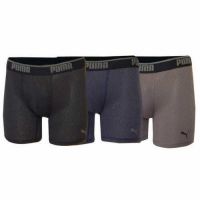 Puma Performance Men's 3 Pack Boxer Briefs Mesh Technology Underwear VARIETY E41