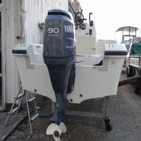 Used Yamaha 90HP 4-Stroke Outboard Motor Engine