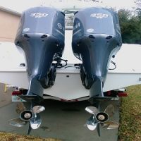 Used Yamaha 350HP 4-Stroke Outboard Motor Engine