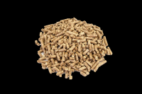 Oak wood pellets 