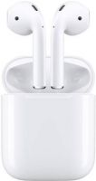 Apple AirPods with Charging Case Bluetooth Headset with Mic (White, True Wireless)