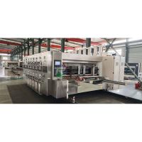 Fully Automatic High- Speed Flexo INK Printing Slotting Die Cutting Machine