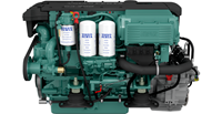 Volvo Penta D4-225 marine diesel engine 225hp