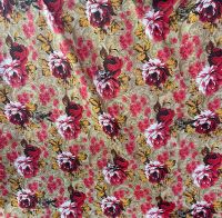 100% Polyester Bed sheet fabric with pigment print