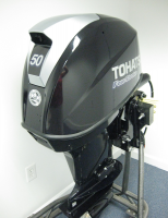 Free Shipping Used Tohatsu 50 HP 4-Stroke Outboard Motor Engine