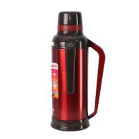 Large 2 litre Smart Stopper Stainless Steel Vacuum Flask