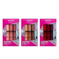 NYX PROFESSIONAL MAKEUP Diamonds & Ice Butter Gloss Trio 3-Pack
