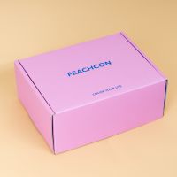 Custom Pink Cardboard Corrugated Shipping Carton Box With Custom Logo Strong Tuck Top Mailer Carton Box